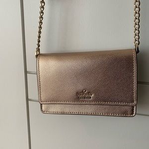 Kate Spade Rose Gold Crossbody Bag